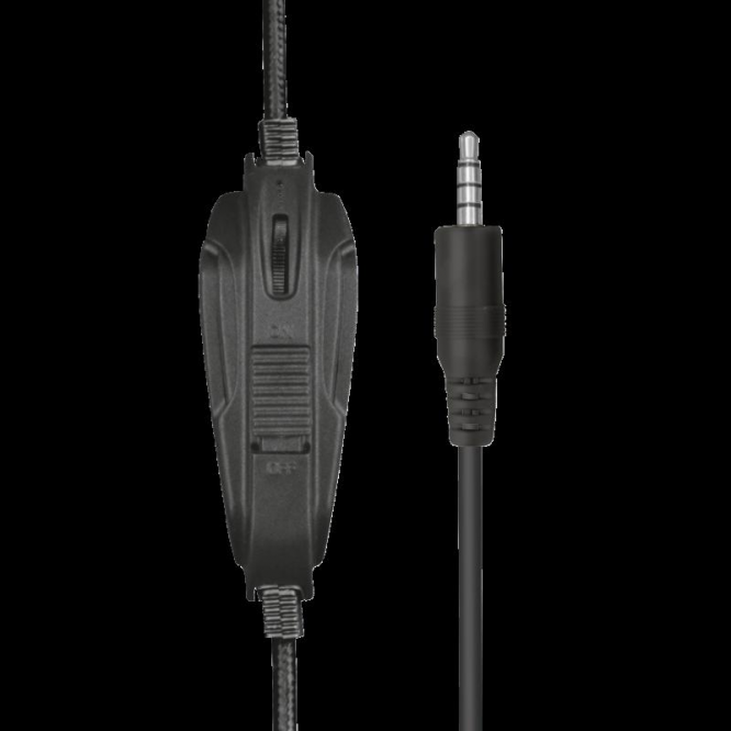 Casti cu microfon Trust GXT 307B Ravu Gaming PS4, negru