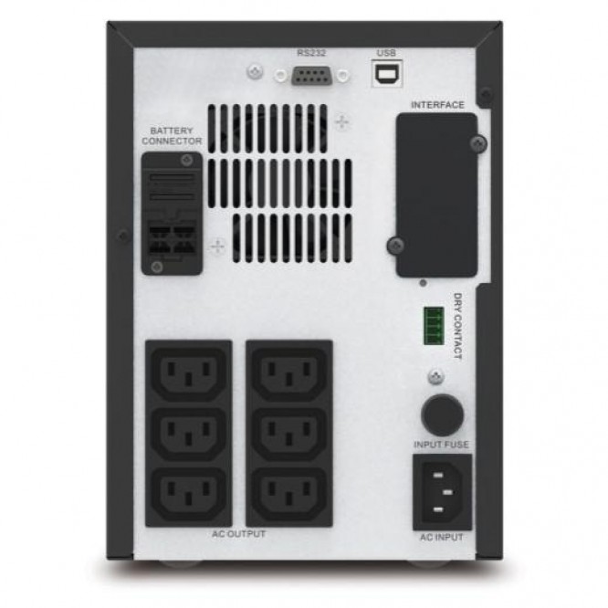 APC Easy UPS SMV 1500VA  Line Interactive 1.05kWatts / 1.5kVA 230V