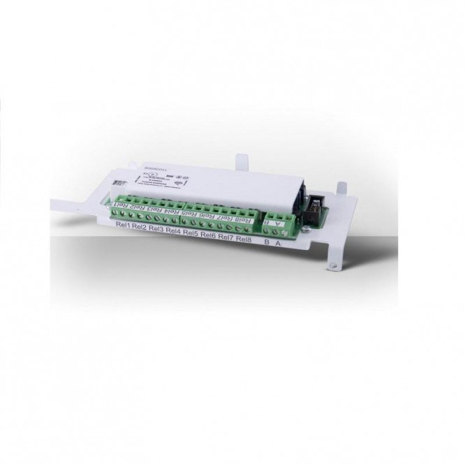 Extension module for FS4000, FD4201/2:- 2 relay outputs for fire;- interface RS485.